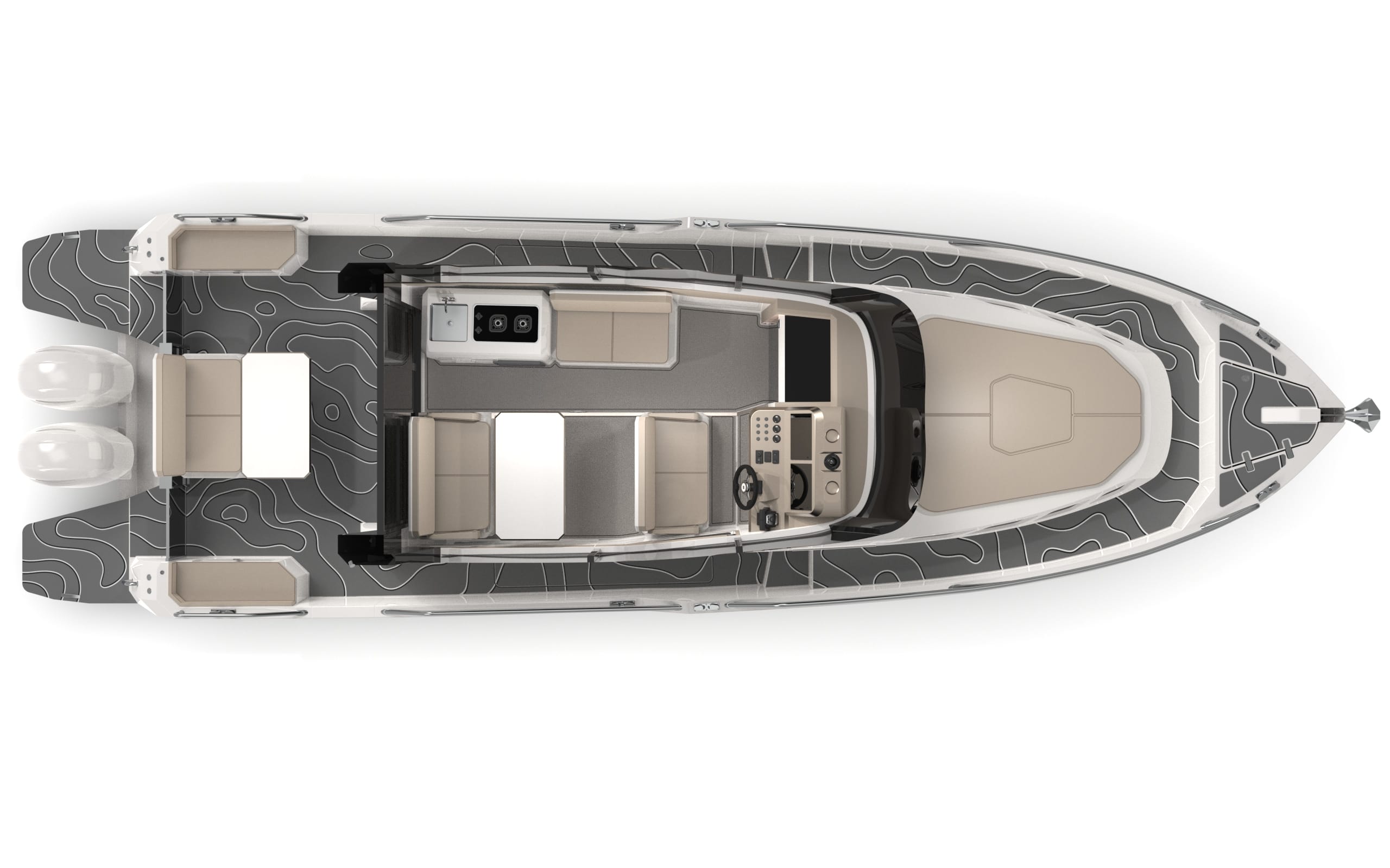 Upper Cabin Layout - Contour